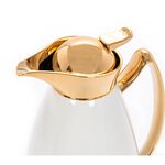 Dallety Steel Flask White/Gold 1L image number 1