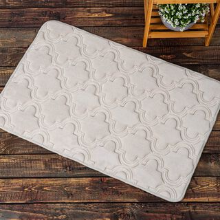 Cottage Bath Mat Gray 60X90 Cm