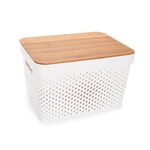 Infinty Basket With Bamboo Lid image number 1