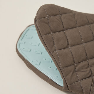 Alberto Cotton & Silicone Holder Heat Resistant Brown & Blue