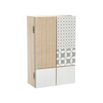 Tea Box 6 Sections Beige and Gray and White image number 1