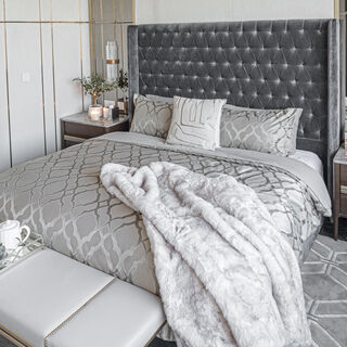 3 Pcs Jacquard Comforter Set Twin Size