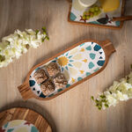 Arabesque Oval Tray Large image number 4