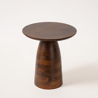 Wooden side table 51*46*46cm