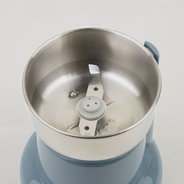 Alberto stainless steel coffee grinder 50g, 200W, light grey image number 3