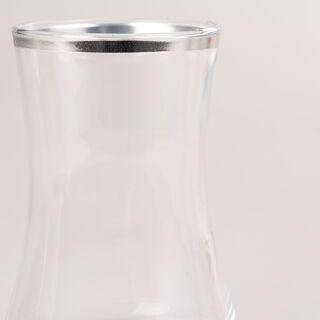 Dallaty white glass and porcelain Tea and coffee cups set 28 pcs