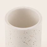 Homez White Polyresin Bathroom Tumbler, 7*7*11 Cm image number 2