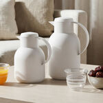 Dallety Plastic Vacuum Flask 2 Pieces Set White  image number 1