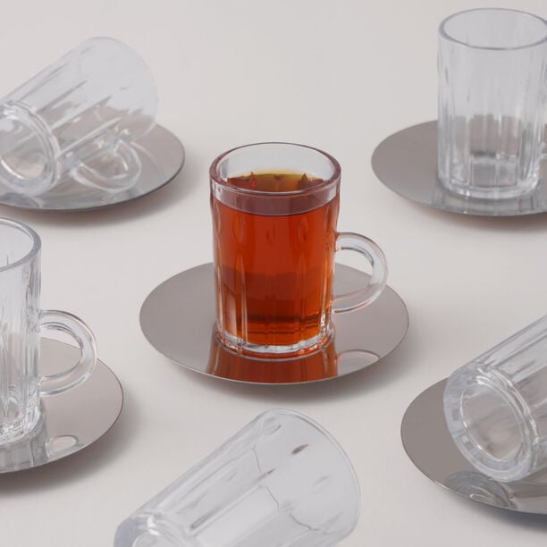 Dallaty Glass Tea Set 12Pcs image number 0