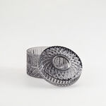 Homez diamond tissure box clear glass 16*16*11cm, grey image number 1