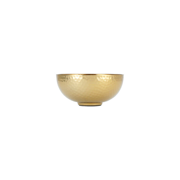 Nuts Bowl Hammered Gold image number 0