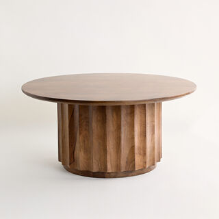 Homez coffee table wood in brown, 45*95*95cm