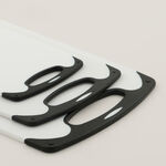 Pentola 3pcs nonslip plastic cutting board set, black image number 1