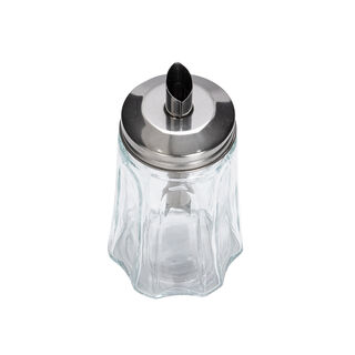 Glass Sugar Shaker Transparent Color