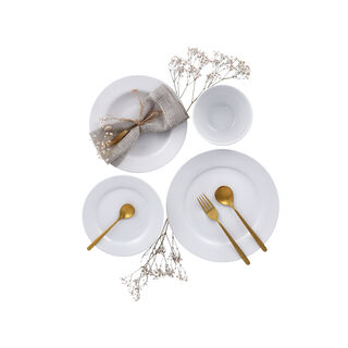 La Mesa 16 Pieces Dinner Set White