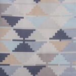 Cottage multicolor Ikkat print comforter queen size image number 2