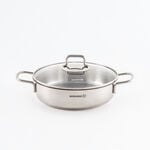 Korkmaz Perla Stainless Steel 9Pcs Cookware Set, Silver image number 2