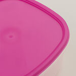 Pentola 7pcs plastic square food container set with lids image number 4