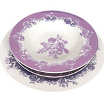 Pearl Violet 18 Pcs Dinner Set image number 1