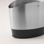 Oxo Utensil Holder Stainless Steel, Silver 8.4"* 4.75"* 6.25" image number 7