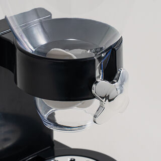 Alberto plastic single cereal dispenser, black 3500ml