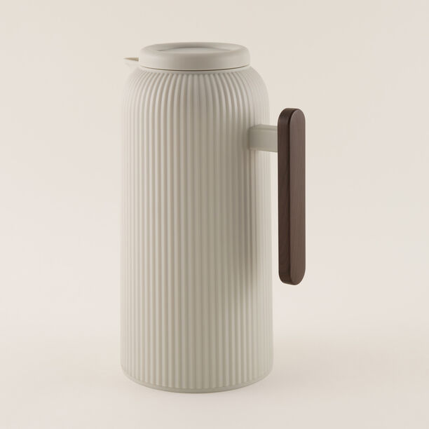 Dallaty White Plastic Thermos 1L image number 0