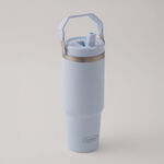 Alberto stainless steel double wall travel bottle, blue 900ml image number 0