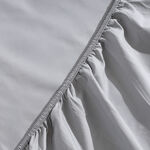 Cottage 6pcs cotton queen comforter set 240*200cm, geo grey pattern image number 6