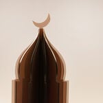 Lucerna accent acrylic Ramadan decorative piece, brown 8.5*8.5*25cm image number 1
