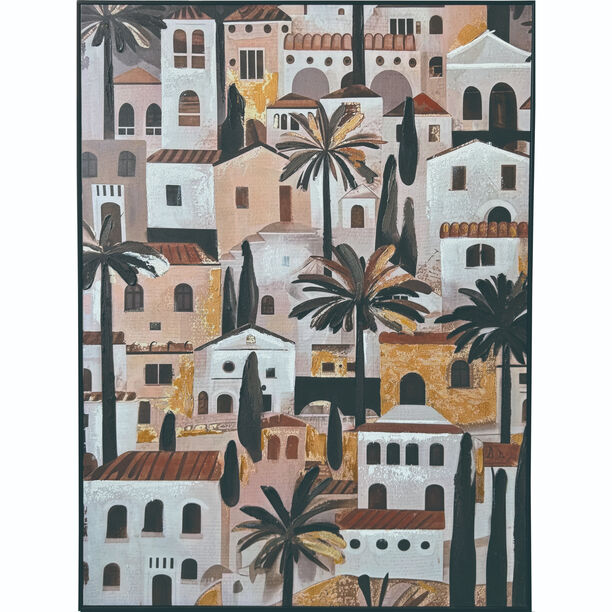 هومز لوحة جدارية كانفس بإطار خشب صناعي 90*120 سم image number 0