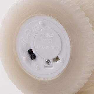 homez forming candle 7*9cm soy wax, creamy