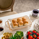 LA MESA 10" RECT. PLATE WITH STAND image number 0