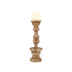 Tapper Candle Holder Wood  13.3*42.5 cm image number 2