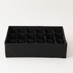 Homez Polyester Clothes Organizer, 18 Grid Black 59.5*20.5*19Cm image number 1