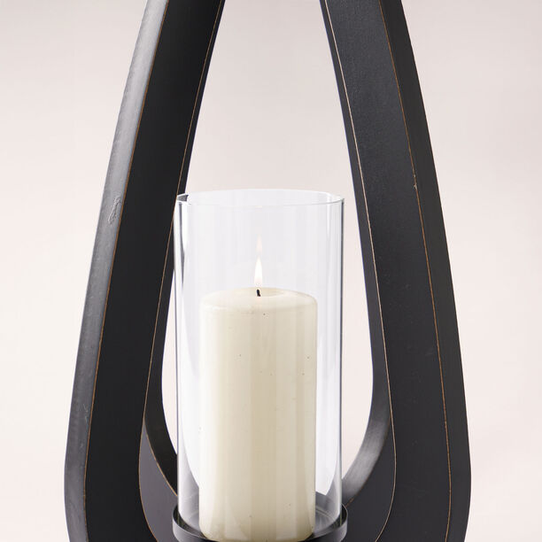 Black lantern, 28*28*55 cm image number 4