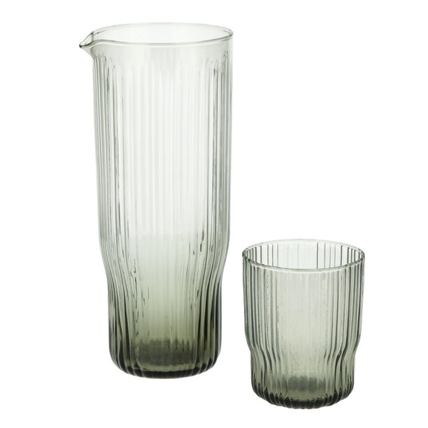 Drink Set 5 Pcs Smoke Col Tumbler 290Ml image number 1