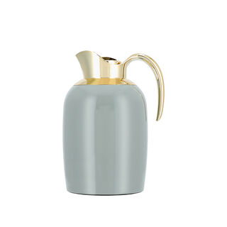 Dallaty steel vacuum flask grey/gold 1.3L