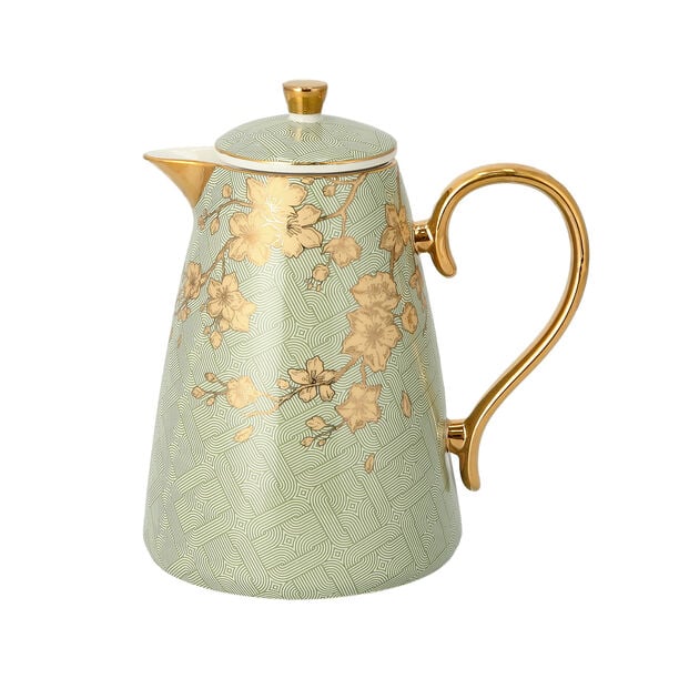 دلة بورسلان حافظة للحرارة 1 لتر image number 1