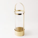 Homez metal candle holder 10*10*13cm, gold image number 1
