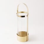 Homez metal candle holder 10*10*13cm, gold image number 1
