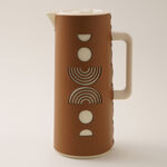 Dallaty leather vacuum flask 1L beige image number 0