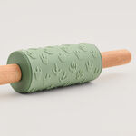 Pentola mini rolling pin with footprint stamp, green 22.8*4.4*4.4 cm image number 1