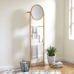 Hanging Shelf With Mirror 49*10*170Cm image number 3