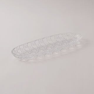 La Mesa glass serving platter 30.1*10.7*2.5 cm