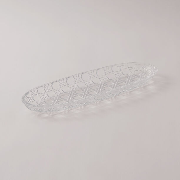 La Mesa glass serving platter 30.1*10.7*2.5 cm image number 0