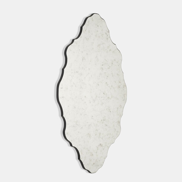 Homez Wood Wall Mirror, Silver, 80*130 Cm image number 0