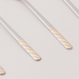 Pentola stainless steel tea spoon set 6pcs with mirror polish 2.5mm