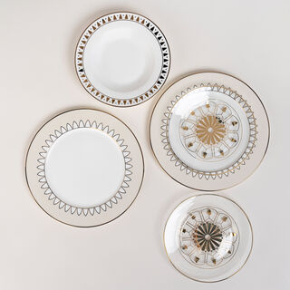 18 Pcs Dinner Set Serve 6 Person,Qamaryat
