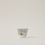 21 Pcs Porcelain Tea And Coffee Set Green image number 3