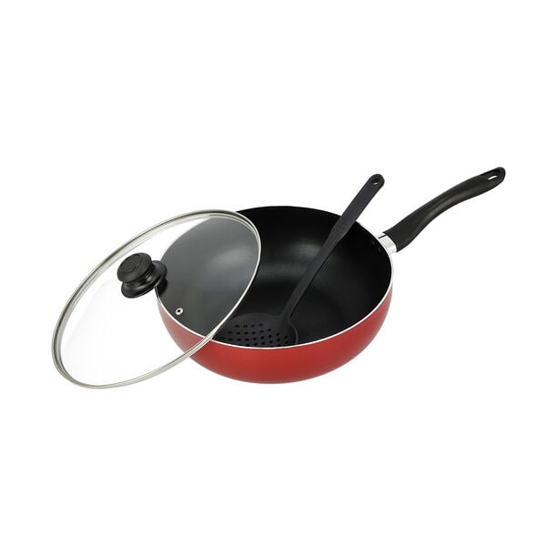 Non Stick Deep Frypan With Skimmer image number 2